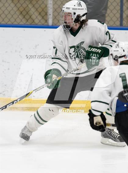 Thumbnail 2 in Bishop Brady @ Manchester Central (NHIAA 1st Round Playoff) photogallery.