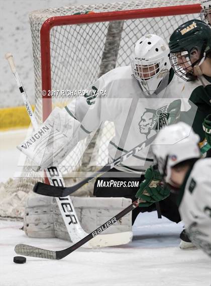 Thumbnail 2 in Bishop Brady @ Manchester Central (NHIAA 1st Round Playoff) photogallery.