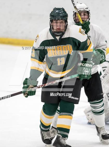 Thumbnail 1 in Bishop Brady @ Manchester Central (NHIAA 1st Round Playoff) photogallery.