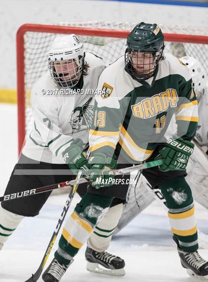 Thumbnail 3 in Bishop Brady @ Manchester Central (NHIAA 1st Round Playoff) photogallery.