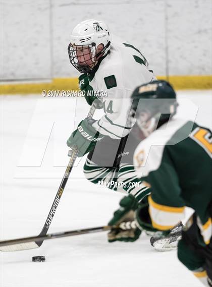 Thumbnail 2 in Bishop Brady @ Manchester Central (NHIAA 1st Round Playoff) photogallery.