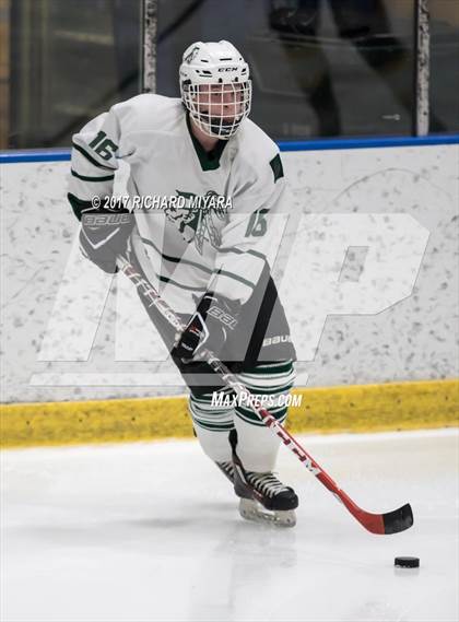 Thumbnail 2 in Bishop Brady @ Manchester Central (NHIAA 1st Round Playoff) photogallery.