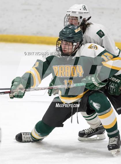 Thumbnail 2 in Bishop Brady @ Manchester Central (NHIAA 1st Round Playoff) photogallery.