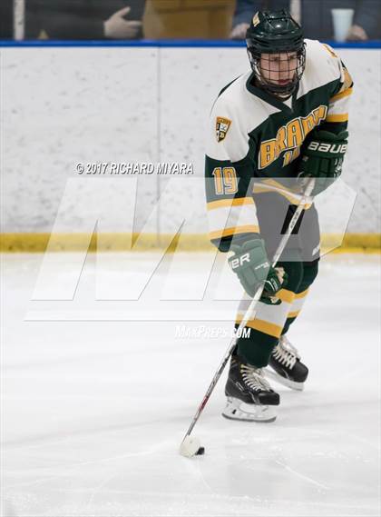 Thumbnail 1 in Bishop Brady @ Manchester Central (NHIAA 1st Round Playoff) photogallery.