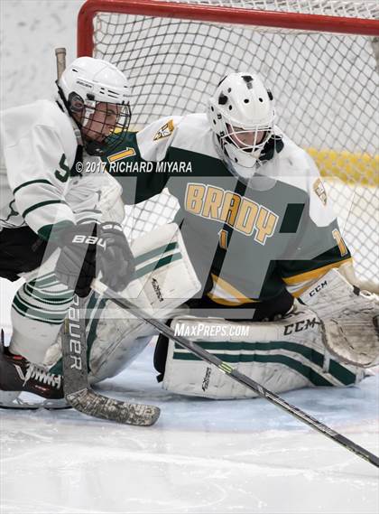 Thumbnail 1 in Bishop Brady @ Manchester Central (NHIAA 1st Round Playoff) photogallery.