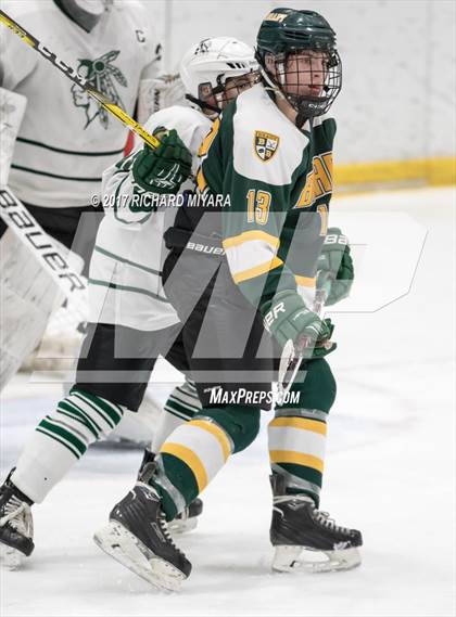 Thumbnail 2 in Bishop Brady @ Manchester Central (NHIAA 1st Round Playoff) photogallery.