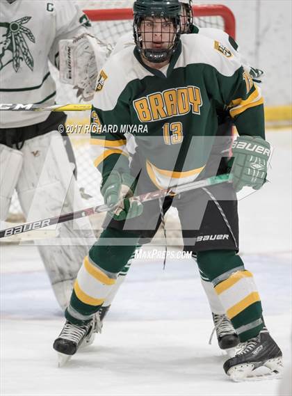 Thumbnail 2 in Bishop Brady @ Manchester Central (NHIAA 1st Round Playoff) photogallery.