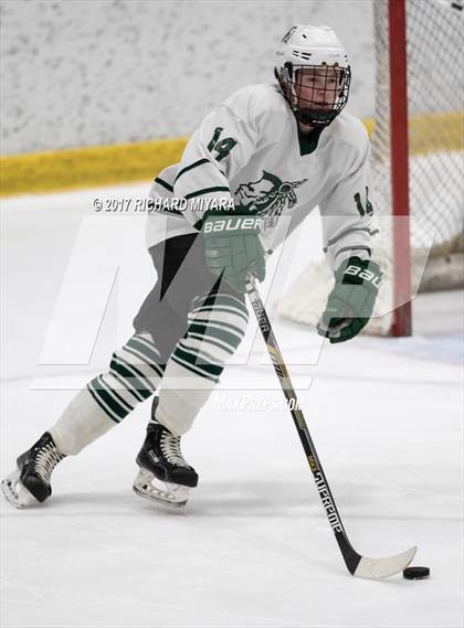 Thumbnail 2 in Bishop Brady @ Manchester Central (NHIAA 1st Round Playoff) photogallery.