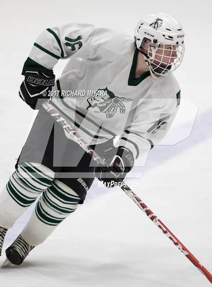 Thumbnail 2 in Bishop Brady @ Manchester Central (NHIAA 1st Round Playoff) photogallery.