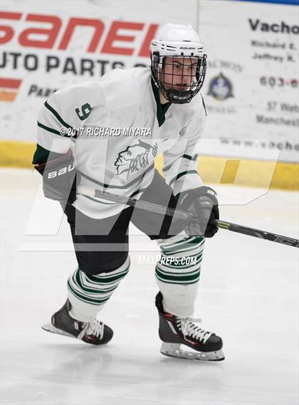 Thumbnail 2 in Bishop Brady @ Manchester Central (NHIAA 1st Round Playoff) photogallery.