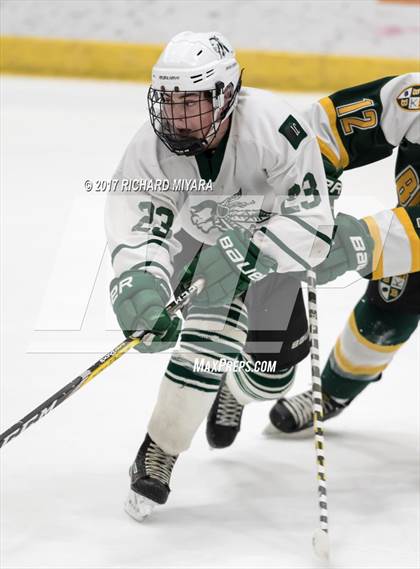 Thumbnail 2 in Bishop Brady @ Manchester Central (NHIAA 1st Round Playoff) photogallery.