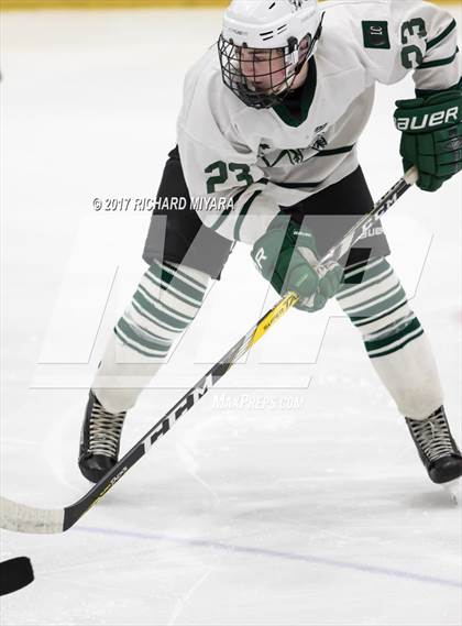 Thumbnail 2 in Bishop Brady @ Manchester Central (NHIAA 1st Round Playoff) photogallery.