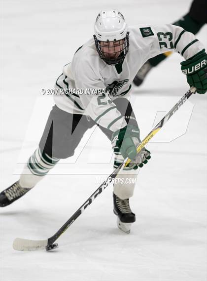 Thumbnail 2 in Bishop Brady @ Manchester Central (NHIAA 1st Round Playoff) photogallery.