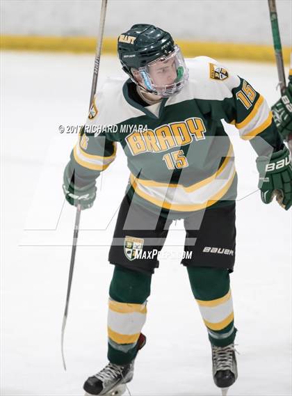 Thumbnail 2 in Bishop Brady @ Manchester Central (NHIAA 1st Round Playoff) photogallery.