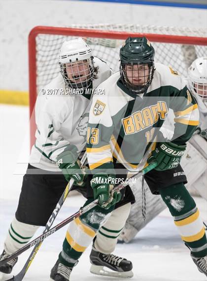 Thumbnail 2 in Bishop Brady @ Manchester Central (NHIAA 1st Round Playoff) photogallery.