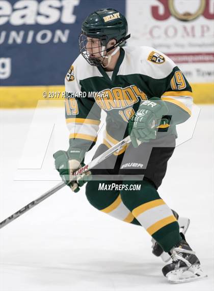 Thumbnail 3 in Bishop Brady @ Manchester Central (NHIAA 1st Round Playoff) photogallery.