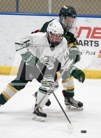 Thumbnail 3 in Bishop Brady @ Manchester Central (NHIAA 1st Round Playoff) photogallery.