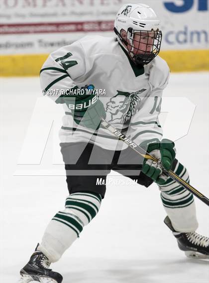 Thumbnail 2 in Bishop Brady @ Manchester Central (NHIAA 1st Round Playoff) photogallery.