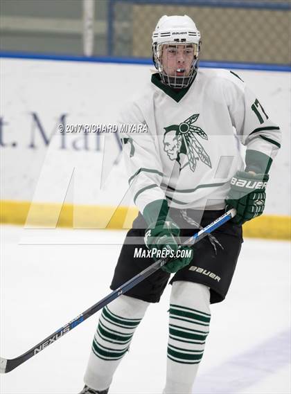 Thumbnail 2 in Bishop Brady @ Manchester Central (NHIAA 1st Round Playoff) photogallery.