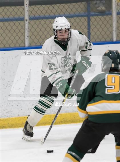 Thumbnail 2 in Bishop Brady @ Manchester Central (NHIAA 1st Round Playoff) photogallery.