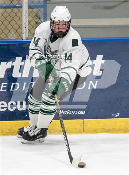 Thumbnail 2 in Bishop Brady @ Manchester Central (NHIAA 1st Round Playoff) photogallery.