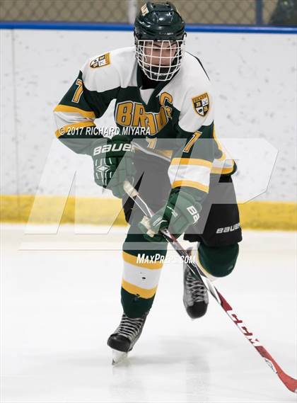 Thumbnail 1 in Bishop Brady @ Manchester Central (NHIAA 1st Round Playoff) photogallery.