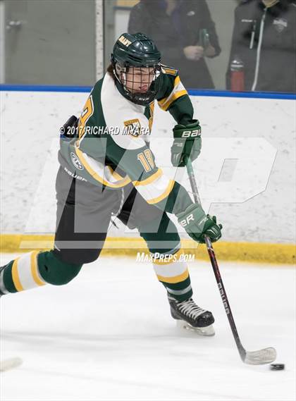 Thumbnail 2 in Bishop Brady @ Manchester Central (NHIAA 1st Round Playoff) photogallery.
