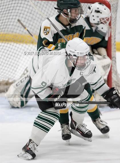 Thumbnail 3 in Bishop Brady @ Manchester Central (NHIAA 1st Round Playoff) photogallery.