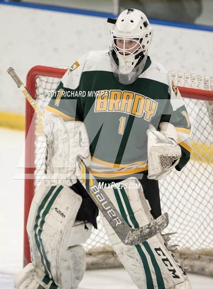 Thumbnail 2 in Bishop Brady @ Manchester Central (NHIAA 1st Round Playoff) photogallery.