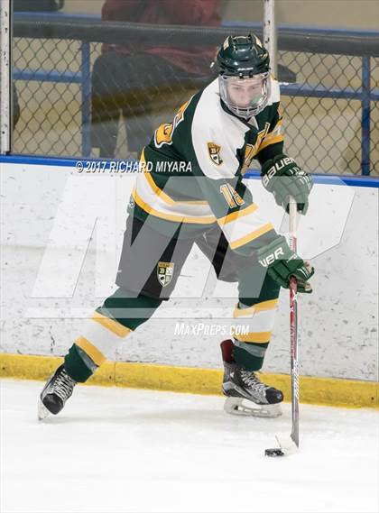 Thumbnail 2 in Bishop Brady @ Manchester Central (NHIAA 1st Round Playoff) photogallery.