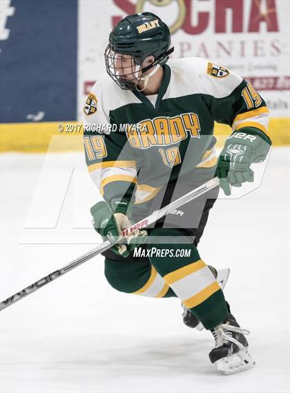 Thumbnail 2 in Bishop Brady @ Manchester Central (NHIAA 1st Round Playoff) photogallery.