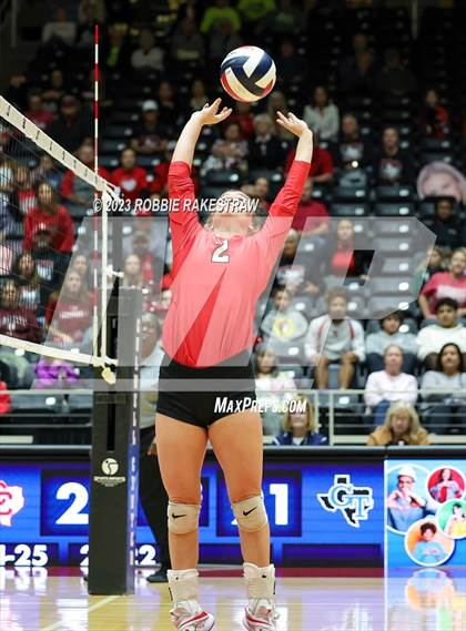 Thumbnail 1 in Columbus vs. Gunter (UIL 3A Volleyball Semifinal) photogallery.