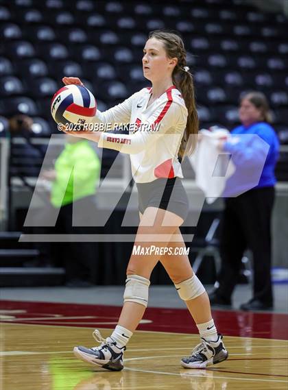 Thumbnail 1 in Columbus vs. Gunter (UIL 3A Volleyball Semifinal) photogallery.