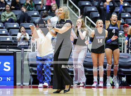 Thumbnail 3 in Columbus vs. Gunter (UIL 3A Volleyball Semifinal) photogallery.