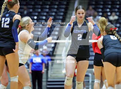 Thumbnail 2 in Columbus vs. Gunter (UIL 3A Volleyball Semifinal) photogallery.