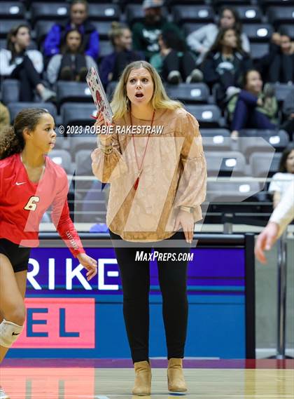 Thumbnail 1 in Columbus vs. Gunter (UIL 3A Volleyball Semifinal) photogallery.