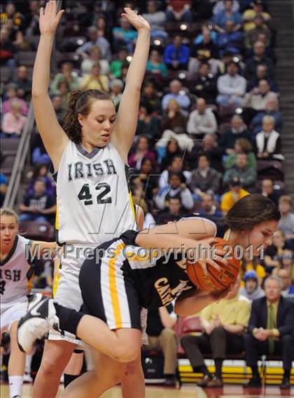 Thumbnail 3 in Delone Catholic vs. York Catholic (D3 Class AA Final) photogallery.