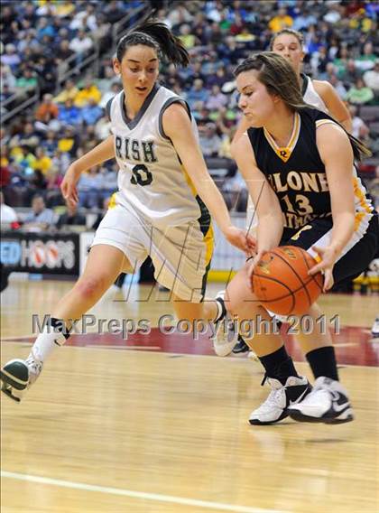 Thumbnail 2 in Delone Catholic vs. York Catholic (D3 Class AA Final) photogallery.