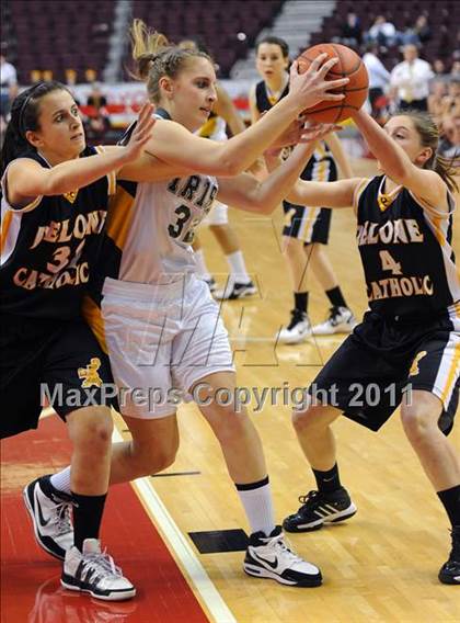 Thumbnail 3 in Delone Catholic vs. York Catholic (D3 Class AA Final) photogallery.
