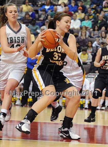 Thumbnail 2 in Delone Catholic vs. York Catholic (D3 Class AA Final) photogallery.