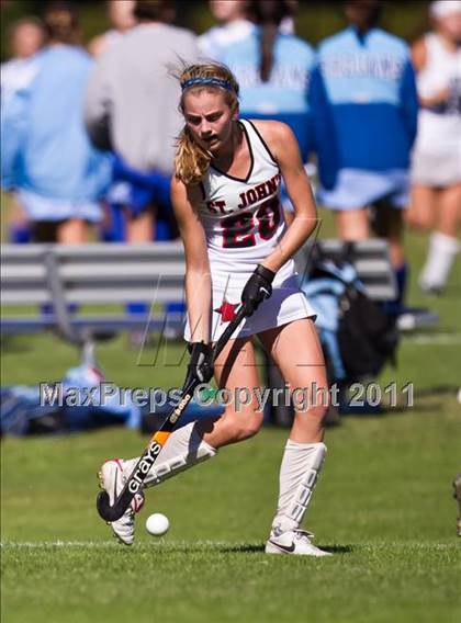Thumbnail 1 in St. John's vs Country Day (Southwest Prep D1 State Playoffs) photogallery.