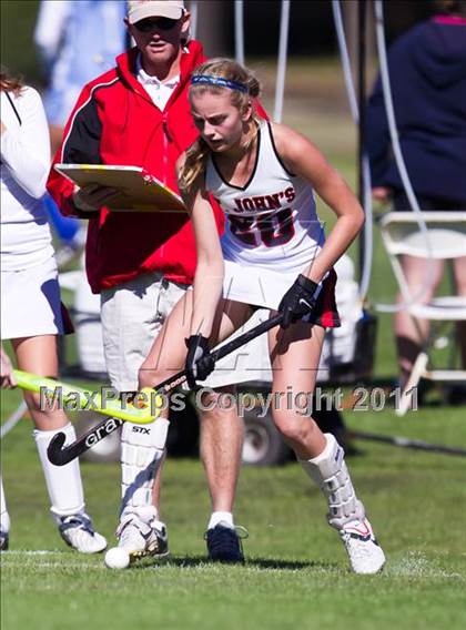 Thumbnail 1 in St. John's vs Country Day (Southwest Prep D1 State Playoffs) photogallery.
