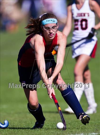 Thumbnail 1 in St. John's vs Country Day (Southwest Prep D1 State Playoffs) photogallery.