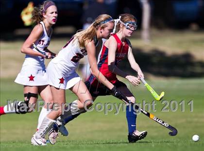 Thumbnail 3 in St. John's vs Country Day (Southwest Prep D1 State Playoffs) photogallery.