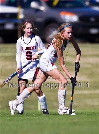 Thumbnail 2 in St. John's vs Country Day (Southwest Prep D1 State Playoffs) photogallery.