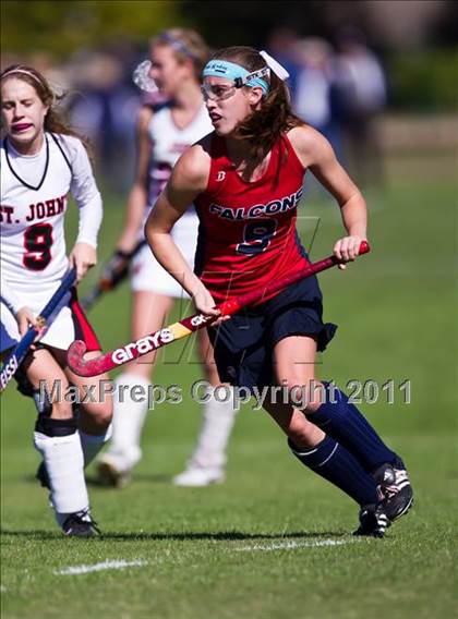 Thumbnail 3 in St. John's vs Country Day (Southwest Prep D1 State Playoffs) photogallery.
