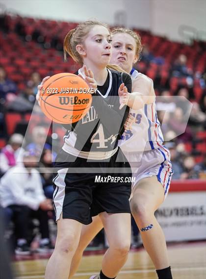 Thumbnail 3 in GV Christian vs. Round Mountain (NIAA Class 1A State Girls Quarterfinal) photogallery.