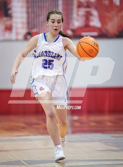 Thumbnail 2 in GV Christian vs. Round Mountain (NIAA Class 1A State Girls Quarterfinal) photogallery.