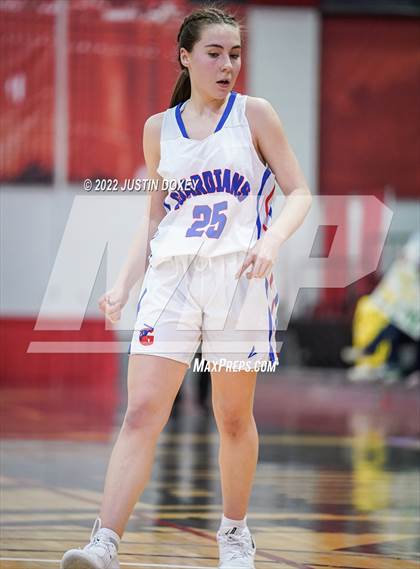 Thumbnail 2 in GV Christian vs. Round Mountain (NIAA Class 1A State Girls Quarterfinal) photogallery.