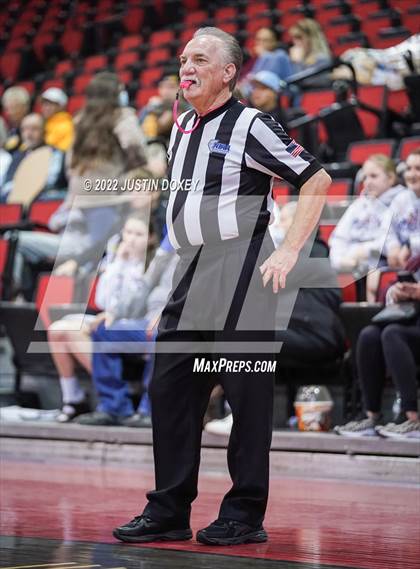 Thumbnail 1 in GV Christian vs. Round Mountain (NIAA Class 1A State Girls Quarterfinal) photogallery.